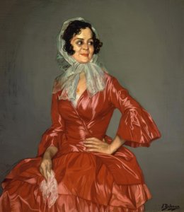 Angustias de Rojo - Ignacio Zuloaga y Zabaleta
