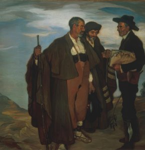 Le maire de Torquemada et ses conseillers - Ignacio Zuloaga y Zabaleta