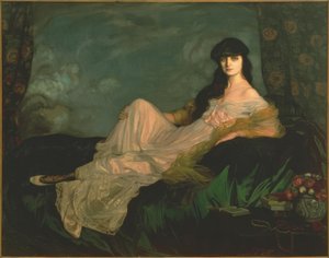 La Comtesse de Noailles - Ignacio Zuloaga y Zabaleta