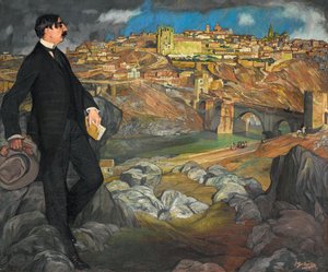Portrait de Maurice Barrès - Ignacio Zuloaga y Zabaleta