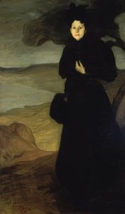 Portrait de Valentine Dethomas – 1894/95 – 200 x 120 cm - Ignacio Zuloaga y Zabaleta