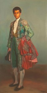 Portrait du torero Rafael Albaicin - Ignacio Zuloaga y Zabaleta