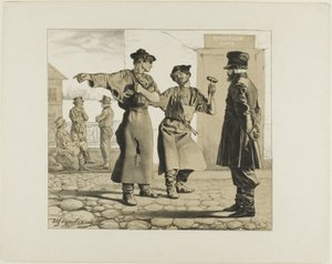 Scènes de la vie populaire russe - Ignatii Stepanovich Shchedrovskii