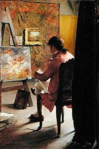 Le Peintre, c.1883 - Ignaz Marcel Gaugengigl