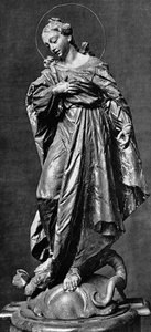 Vierge Marie - Ignaz 1725 75 Gunther