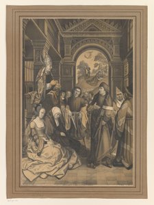 Saint Norbert prêchant devant l