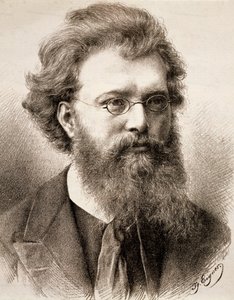 Portrait de Hans Richter (gravure) - Ignaz Eigner