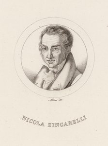Portrait du compositeur Nicola Antonio Zingarelli