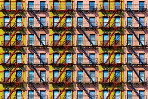 Motif de construction coloré - Igor Shrayer
