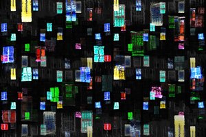 Les vitrines illuminées de la ville - Igor Shrayer