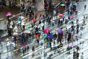 Parapluies « Rainy City » - Igor Shrayer