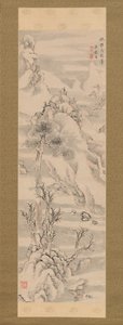 Paysage hivernal, dans le style de Guo Zhongshu, fin du 18e siècle