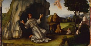 Saint François recevant les stigmates