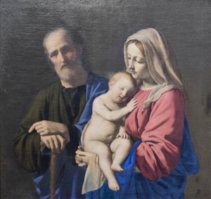La Sainte Famille - Il (1609 85) Sassoferrato