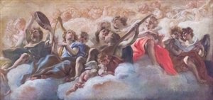 Concert des anges - Il (1639 1709) Baciccio