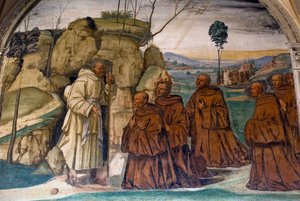 Vie de saint Benoît, scène 9 : - Il Sodoma