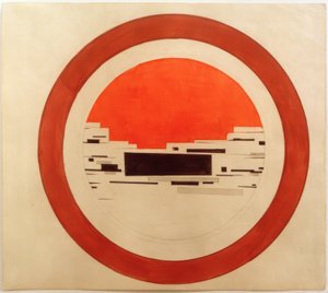 Projet de peinture suprématiste pour porcelaine