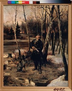 La chasse à la bécasse - Illarion Mikhailovich Pryanishnikov