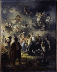 La nuit sur la montagne chauve. Célébration du solstice d