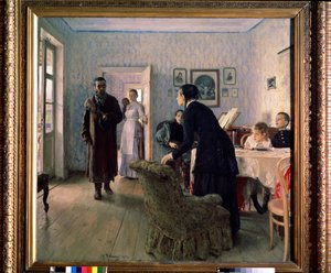 Le retour inattendu - Ilya Efimovich Repin