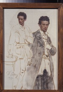 Portrait de Nikolai Ventsel - Ilya Efimovich Repin