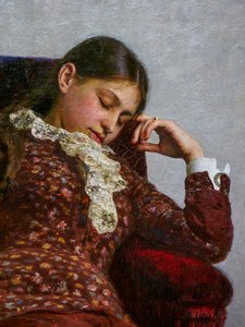 Repos (détail) - Ilya Efimovich Repin