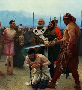 Saint Nicolas...sauve la vie de...personnes innocentes..., 1888, 1965 - Ilya Efimovich Repin