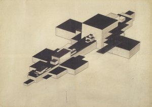 Design pour Supremolet Suprematist Plane - Ilya Grigorevich Chashnik