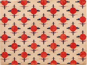 Motif suprématiste. Conception de tissu, vers 1921 - Ilya Grigorevich Chashnik