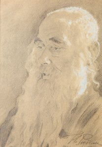 Léon Tolstoï. Yasnaya Polyana, 1891 - Ilya Efimovich Repin
