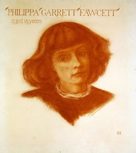 Portrait de Philippa Garrett Fawcett à l
