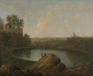 La tête du lac de Nemi