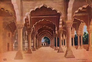Diwan Am, Fort de Delhi (photo couleur)