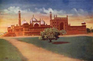 Jama Musjid, Delhi (photo couleur)