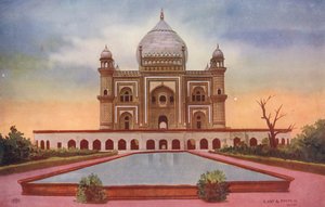 Safdar Jang Tomb, Delhi (colour photo)