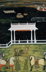 Un paradis princier, c. 1750-1760 - Indian School