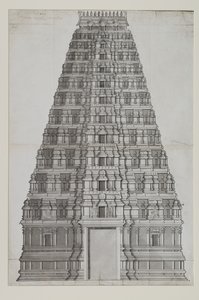 Un gopuram à douze étages - Indian School