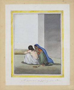 Une femme ventousant une autre, c.1815