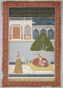 Desvarati Ragini, daté 1768 - Indian School