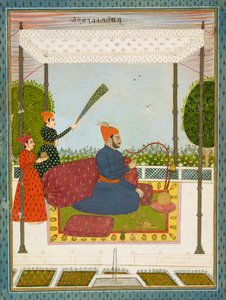 Diwan Nawal Singh, Premier ministre de Datia, vers 1750 - Indian School