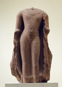 Figure de Bouddha debout, Jamalpur, Mathura