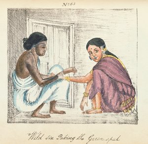 Voyante et femme, de 