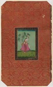 Fille avec un cerf, 1875-1900 - Indian School