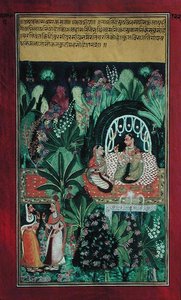 Hervine attendant son amant, Rajasthan