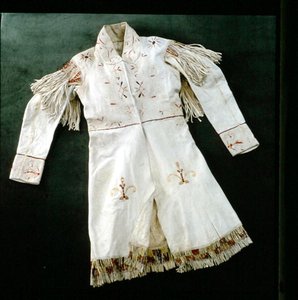 Manteau décoré de J.J. Audubon (1785-1851)