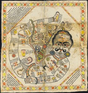 Peinture tantrique jaïne, Rajasthan - Indian School