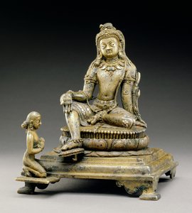 Manjusri, culture Sirpur, 800 après J.-C. - Indian School