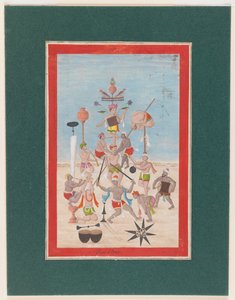 Peinture miniature, c.1810 - Indian School