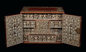 Cabinet moghol, Gujarat ou Sindh, Inde occidentale - Indian School