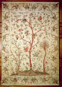Palampore ou couvre-lit de la côte de Coromandel, vers 1770 - Indian School